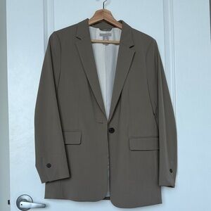 Women’s H&M oversized Blazer in sage green sz small